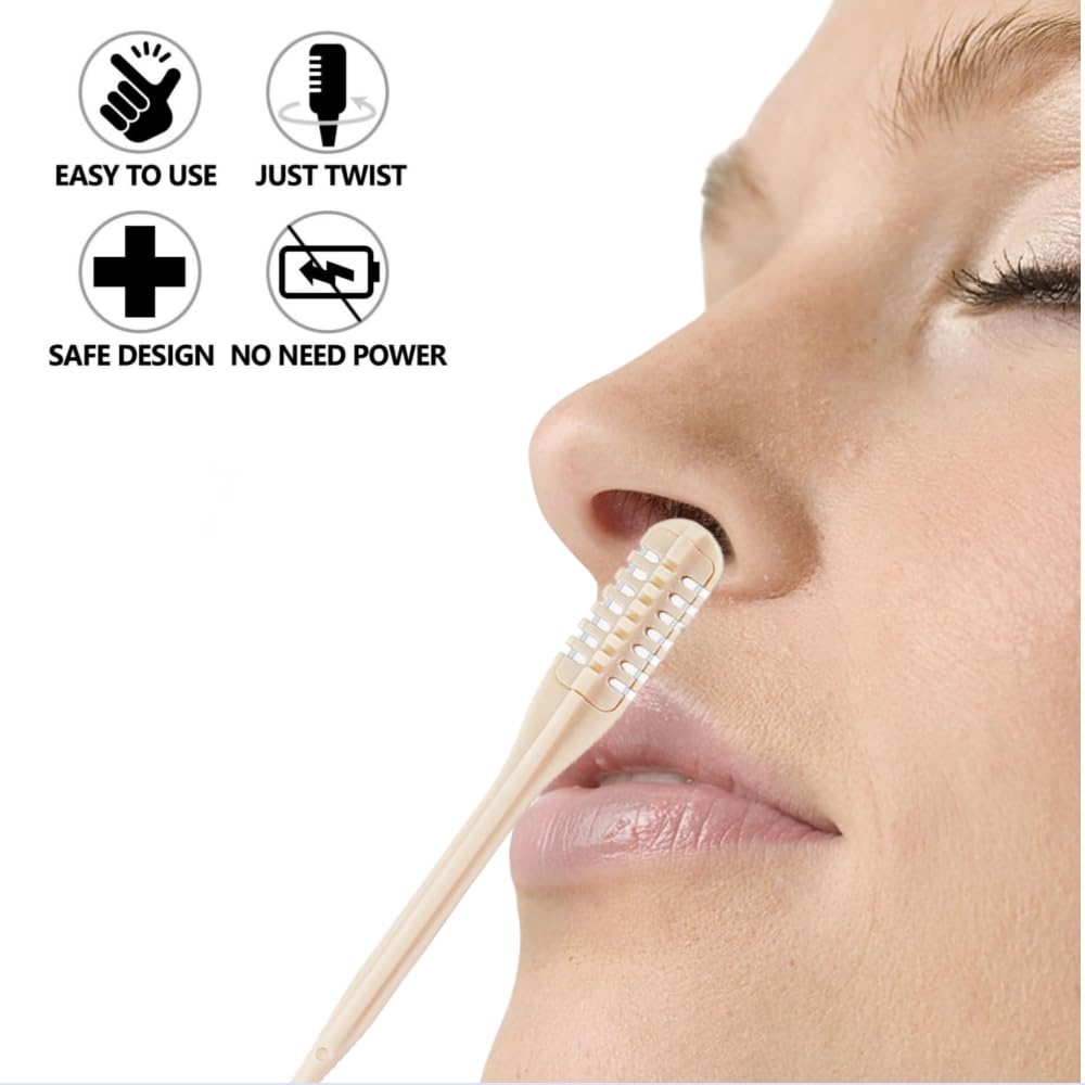 NoseTrim™ Nasenhaarentferner 2er-Set – Präzise & schmerzfreie Nasenhaarentfernung