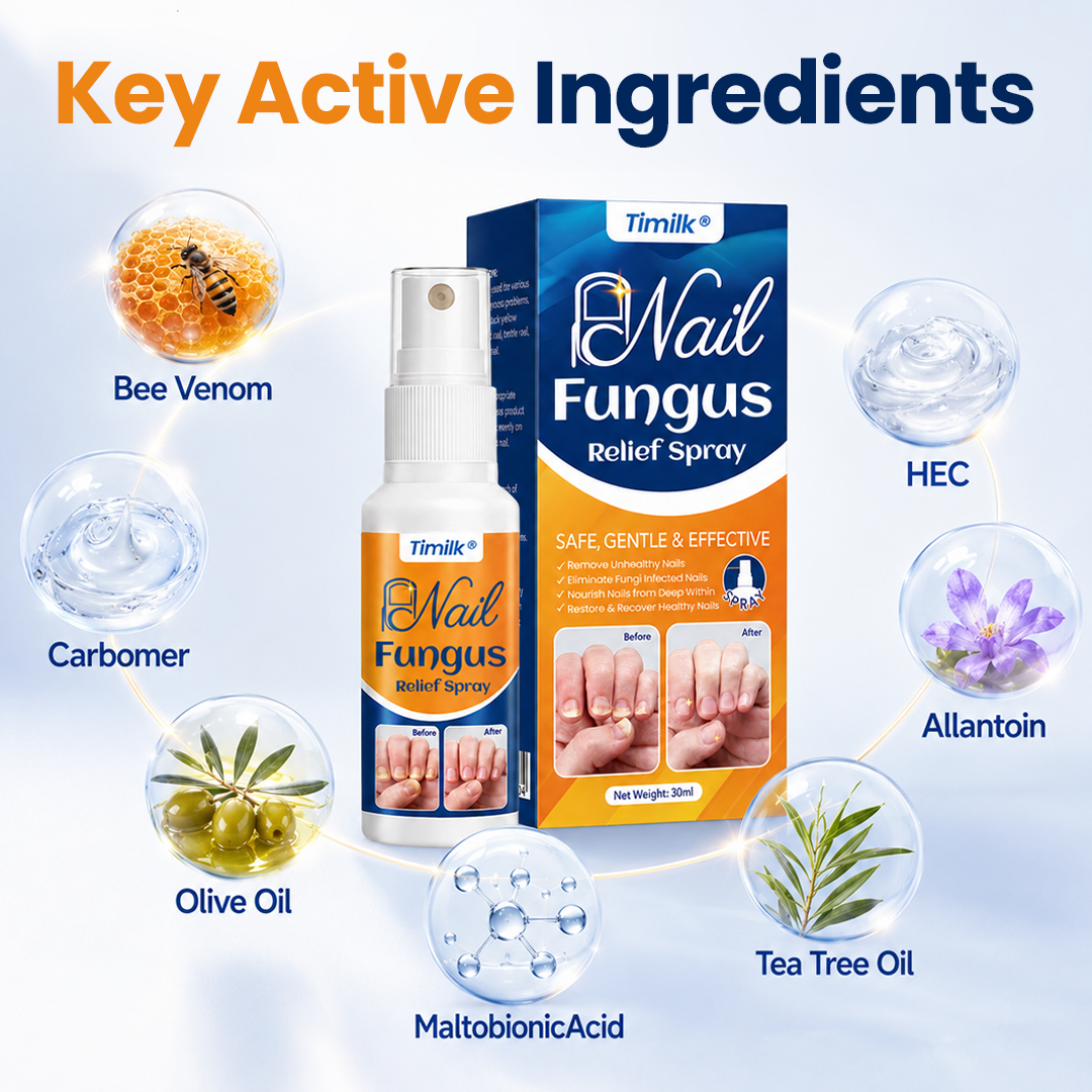 NailForte™ Nagelpilz-Spray – Schnelle Hilfe für gesunde & klare Nägel