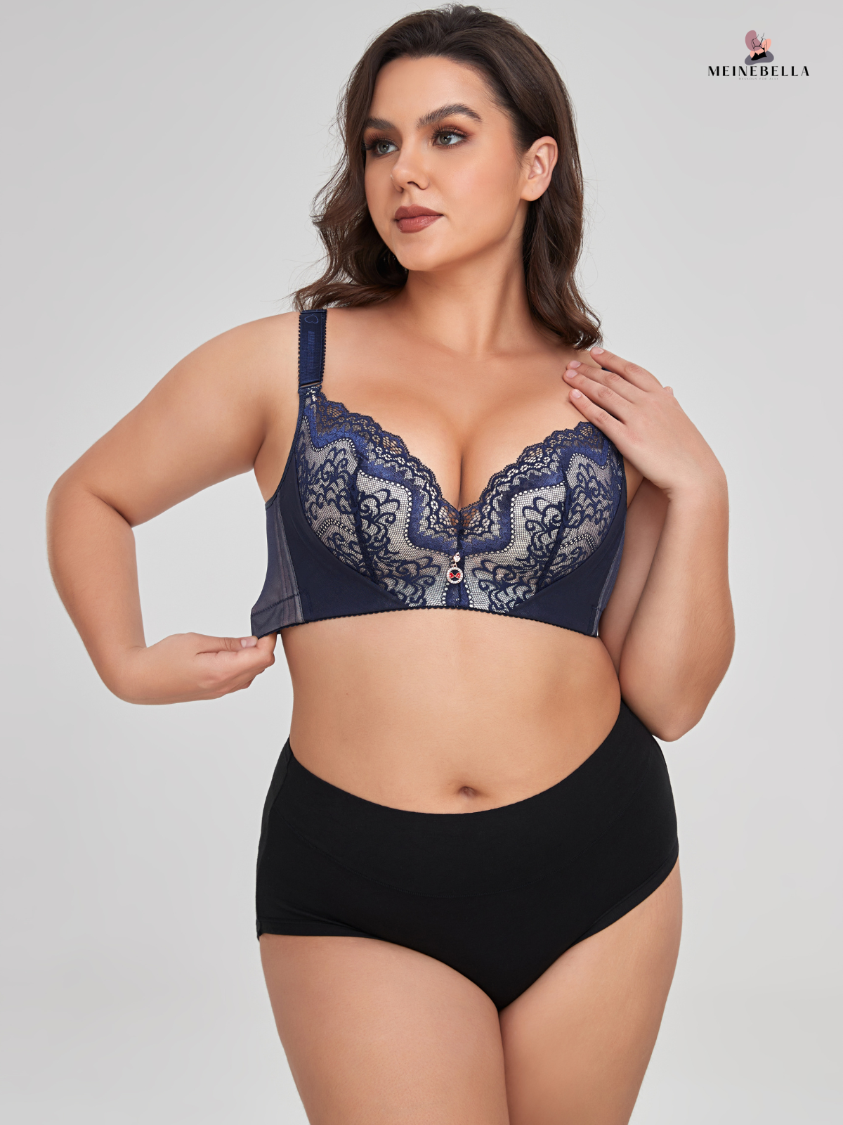 Meinebella™ | Push-Up BH mit Spitze