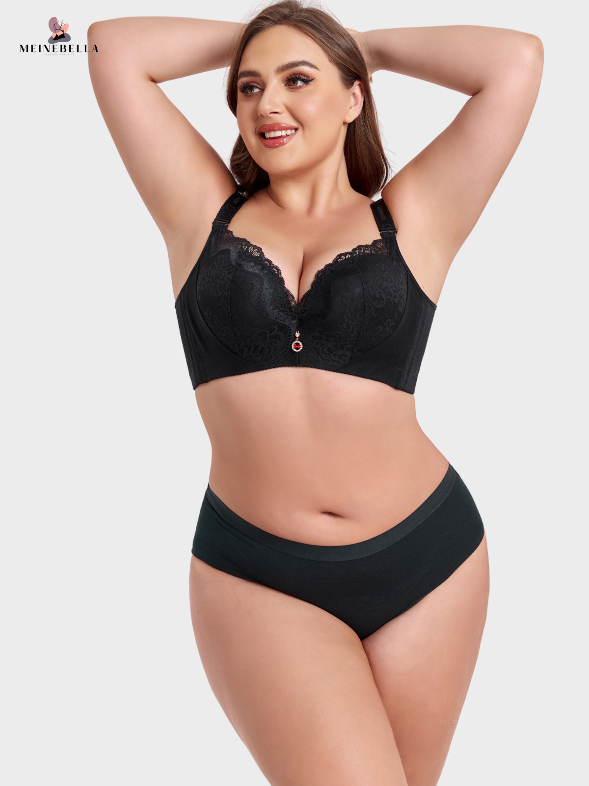 Meinebella™ | Push-Up BH mit Spitze