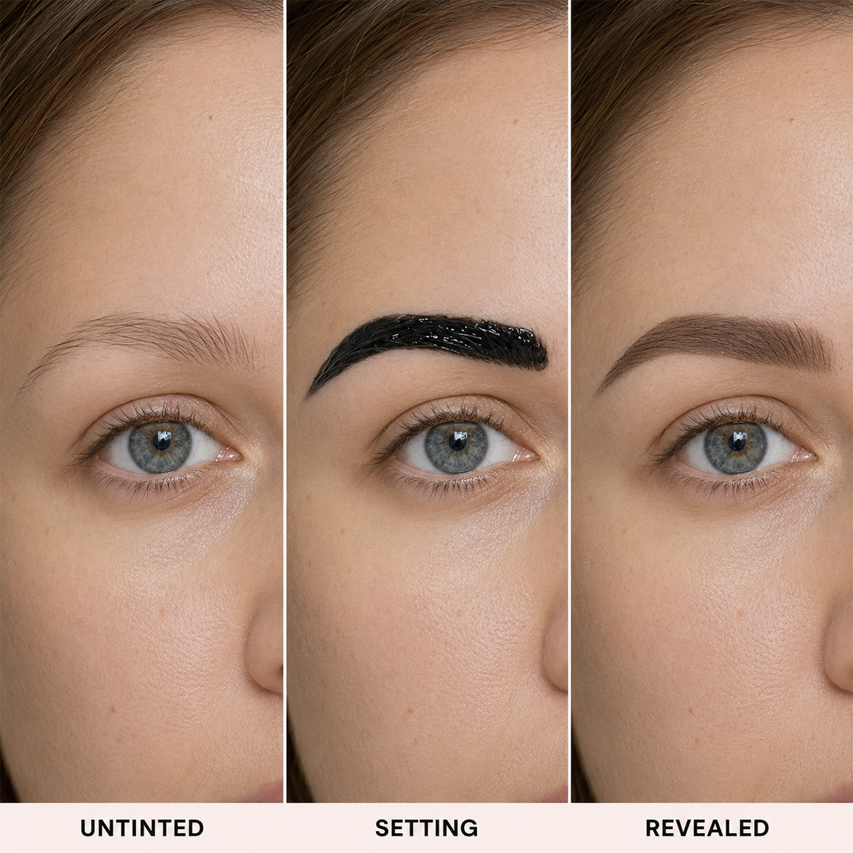 1+1 GRATIS | Tintora™ Wasserfester Augenbrauen-Tint – Peel-off-Farbe für definierte Brauen, graue Härchen & langanhaltenden Halt