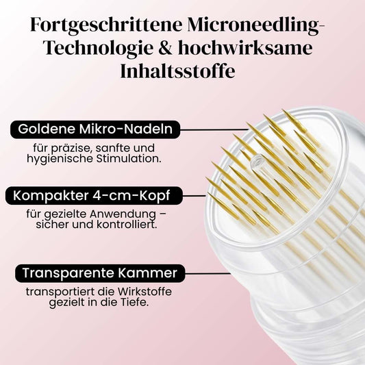 Microneedling-System mit Serum-Infusion