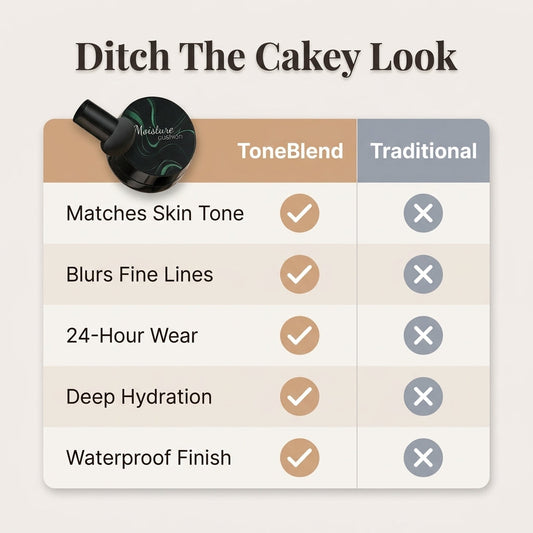 ToneBlend™ | Farbadaptierende Foundation mit SPF 15 für einen natürlichen Glow
