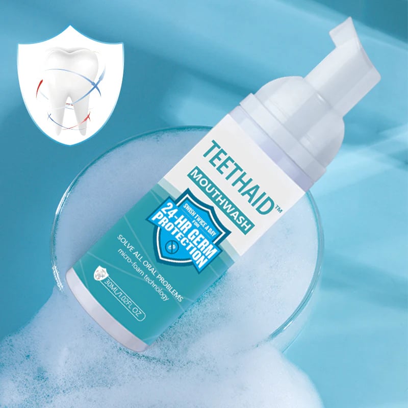 🔥 50% RABATT | BrightMint™ Premium Mundspülung – Für Frischen Atem & Strahlend Gepflegte Zähne