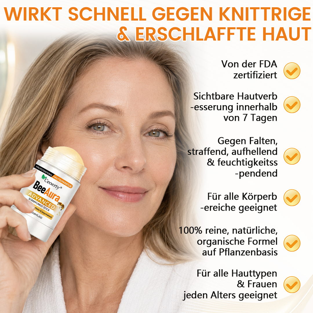 Nectavelle™ BeeAura Straffender Pflegestift – Für straffere Haut, weniger Falten & sichtbar glattere Konturen