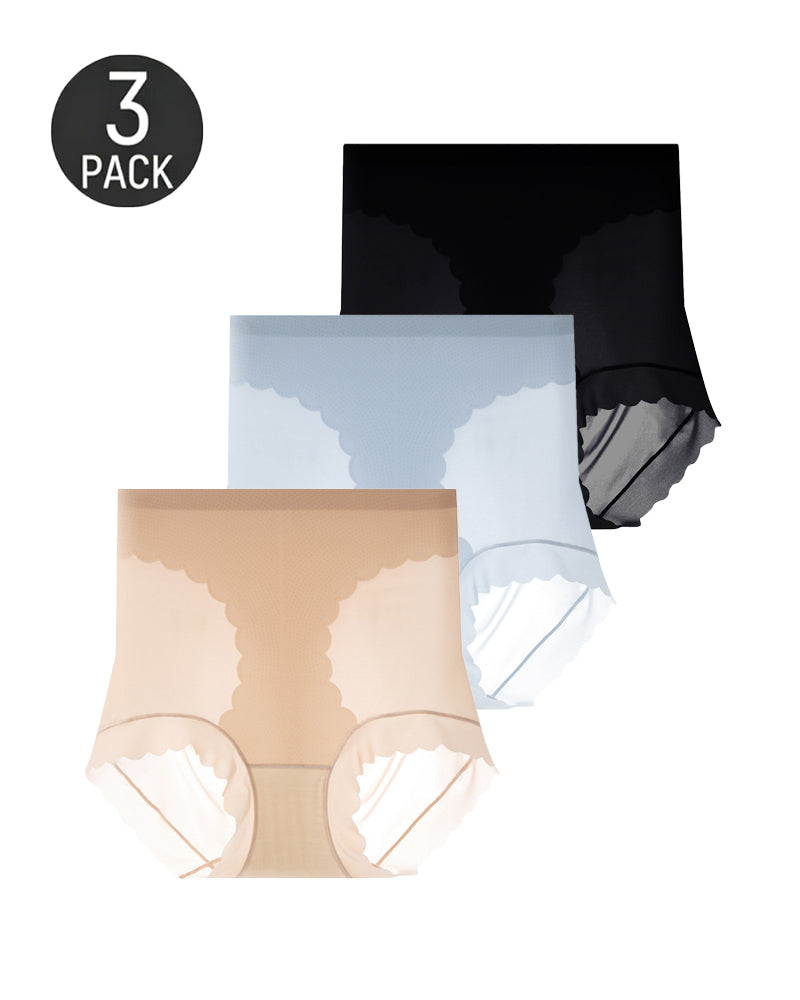 WaistLisse™ Nahtloser Shaping-Slip 3er-Pack – Bauch glätten, Taille formen & Silhouette definieren