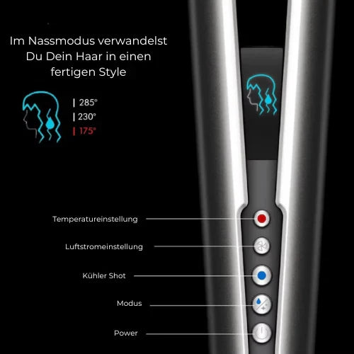 Haarglätter 2 in 1