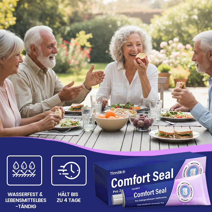 Timilk® | Comfort Seal Pro Zahnprothesen-Haftcreme
