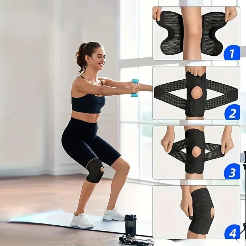 Kinetra™ 360° Kniebandage – Stabilität, Schmerzlinderung & Unterstützung bei jeder Bewegung