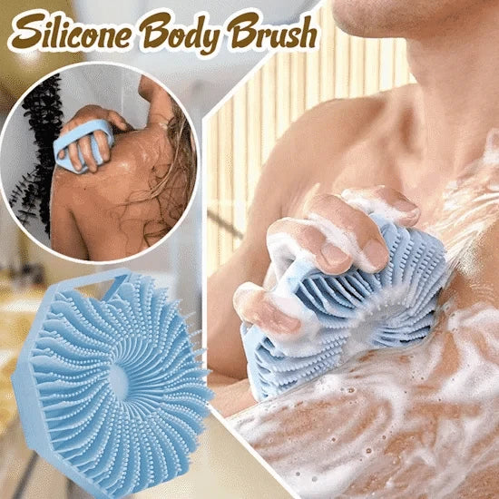 PureGlow™ Hygienische Körper-Peelingbürste – Für glatte & strahlende Haut