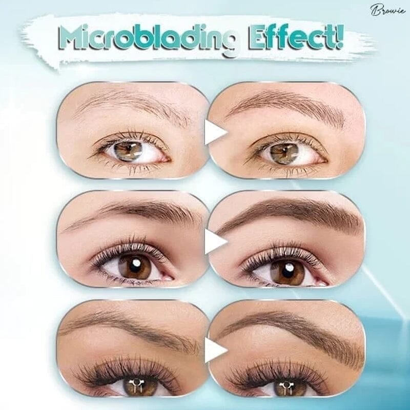 3D Microblading Augenbrauenstift | Natürlich volle Brauen in Sekunden