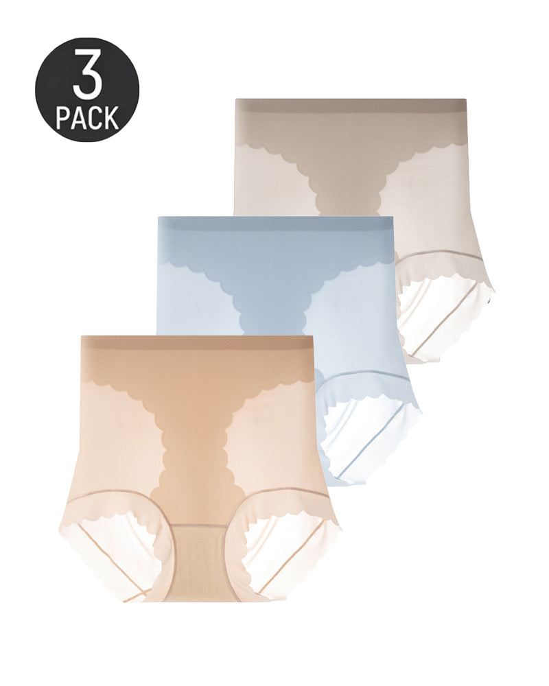 WaistLisse™ Nahtloser Shaping-Slip 3er-Pack – Bauch glätten, Taille formen & Silhouette definieren