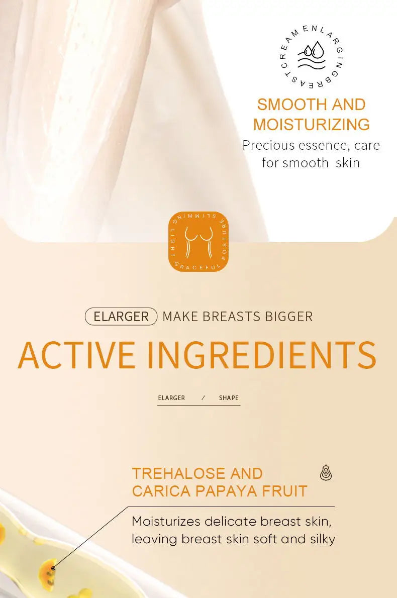 🔥 50% RABATT | BustBloom™ Straffende Brustpflege-Creme – Für Straffer & Glatter Aussehende Haut