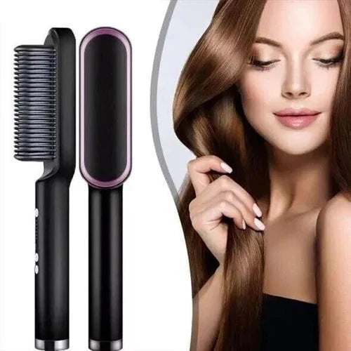 QuickGlam™ | 2-in-1 Haarstyling-Kamm für glattes & glänzendes Haar