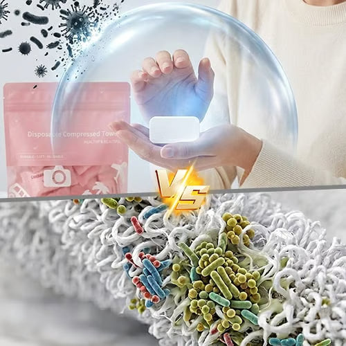 PureTowel™ Einweg-Reisehandtücher – Hygienische Frische Für Unterwegs