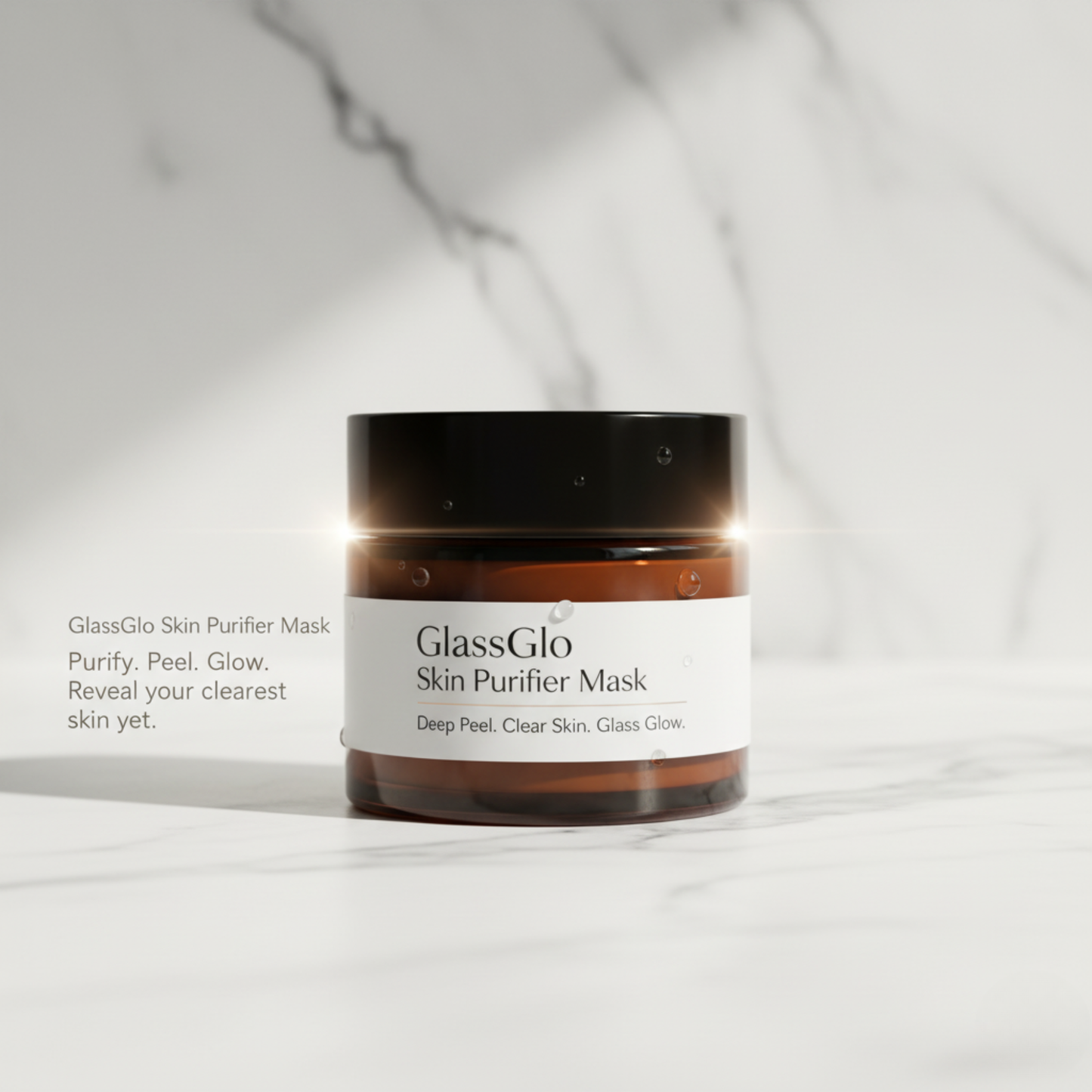 GlassGlo™ - Tiefenreinigende Peel-Off-Maske