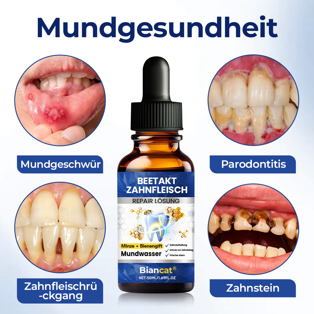 GumVita™ Zahnfleisch-Repair Lösung – Unterstützt gesundes Zahnfleisch & lindert Zahnfleischbeschwerden