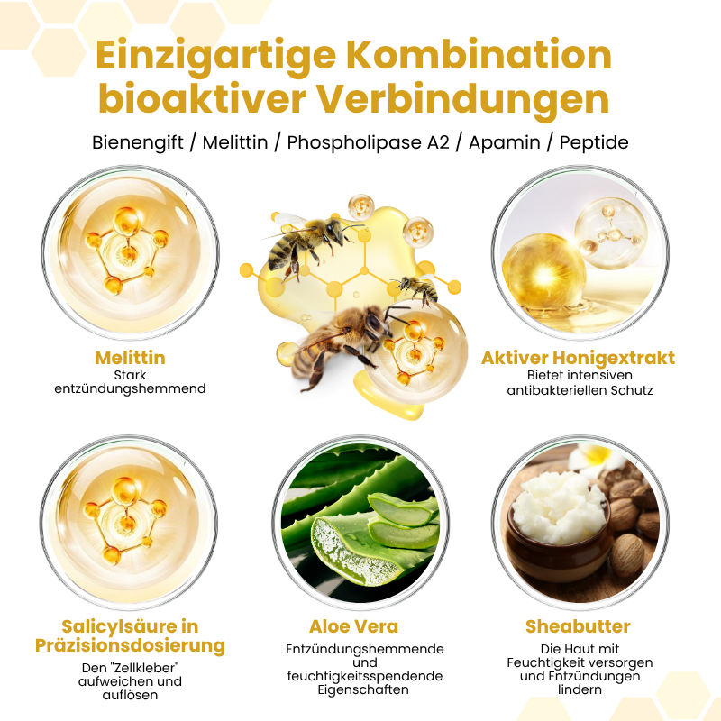 Timilk® | PsoriaSoothe Fortschrittliche Bienengift Haut-Regenerationscreme