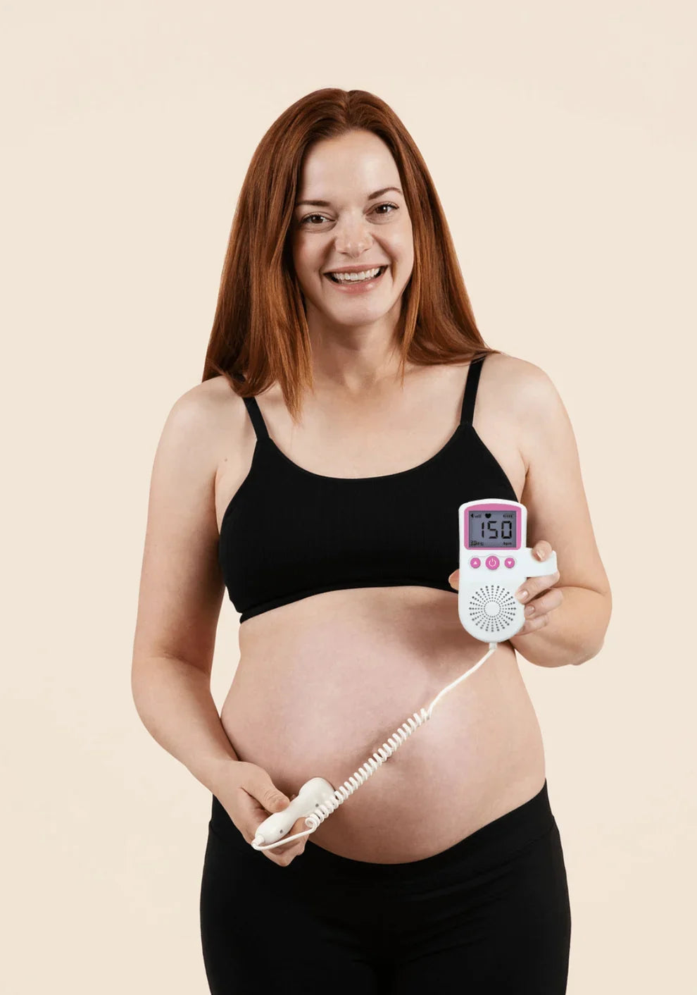 FetaVibe™ BabyBeat Fetal-Doppler – Herzschlag des Babys zu Hause hören & Schwangerschaft bewusster erleben