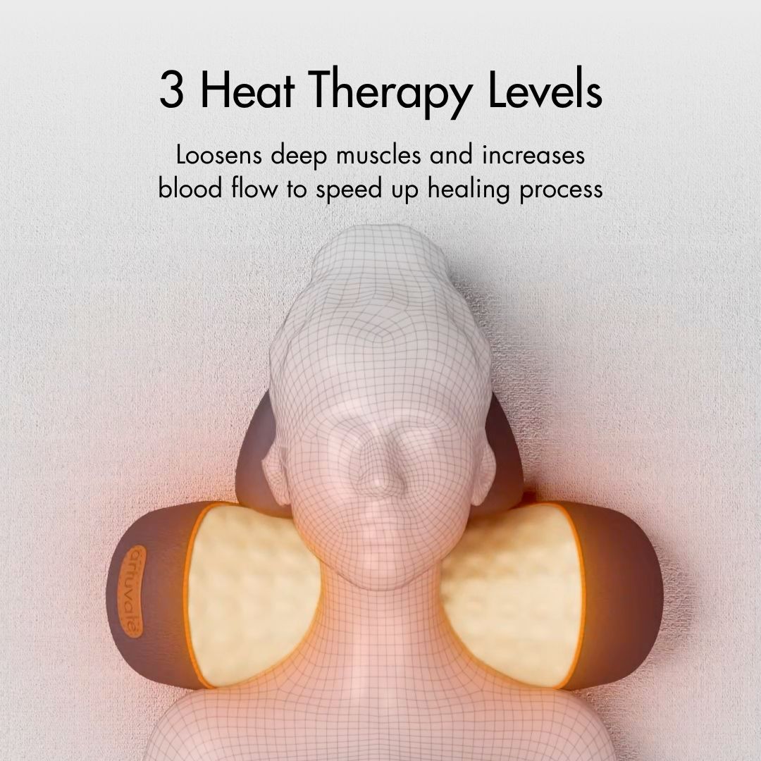 CerviRelief™ 3-in-1 Nacken-Therapiegerät – Für Spürbar Entspanntere Nackenmuskulatur Zuhause