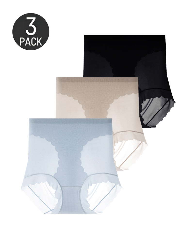 WaistLisse™ Nahtloser Shaping-Slip 3er-Pack – Bauch glätten, Taille formen & Silhouette definieren