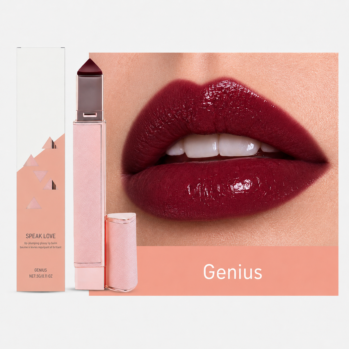 Plumpéa™ Hydratisierender Lip-Plumping-Gloss-Balsam – Voluminöse Lippen & intensiver Glanz