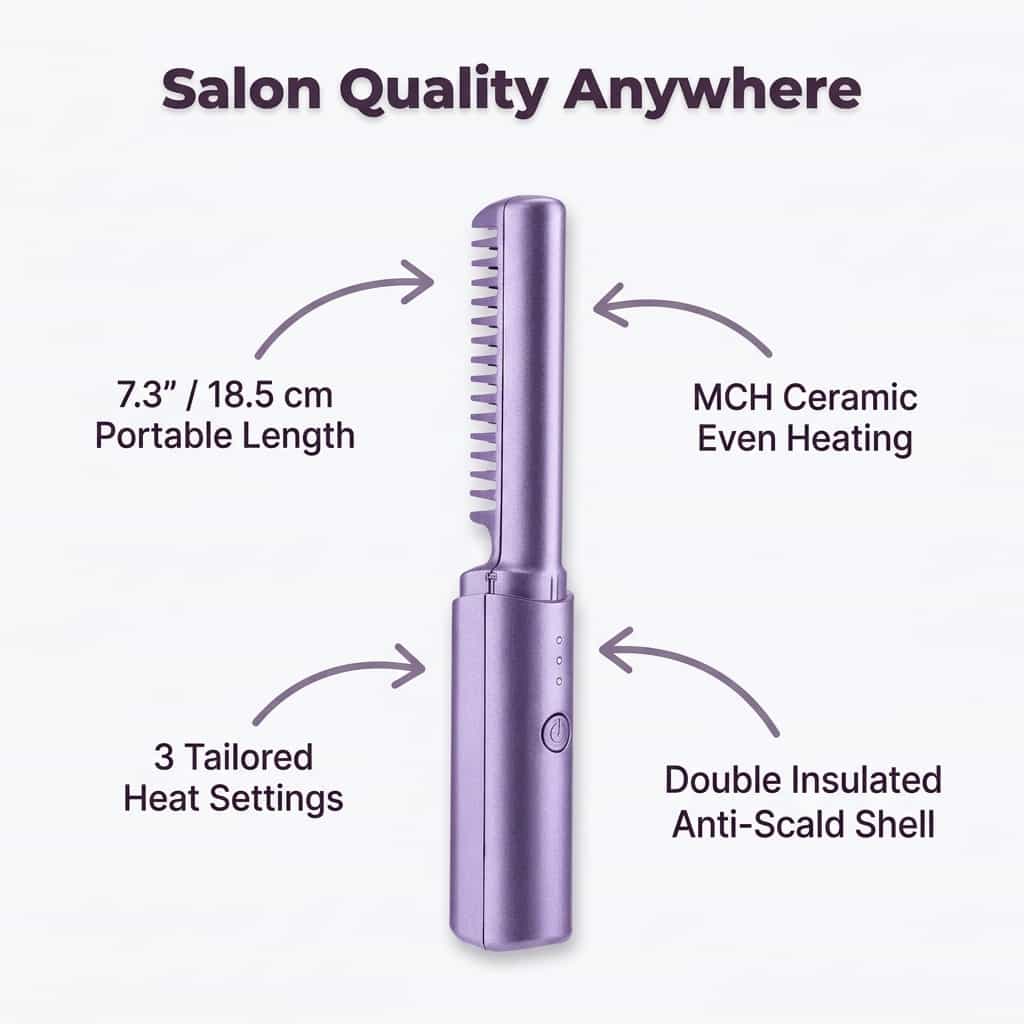 EasyStraight™ – Perfekt gestylte Haare – jederzeit und überall