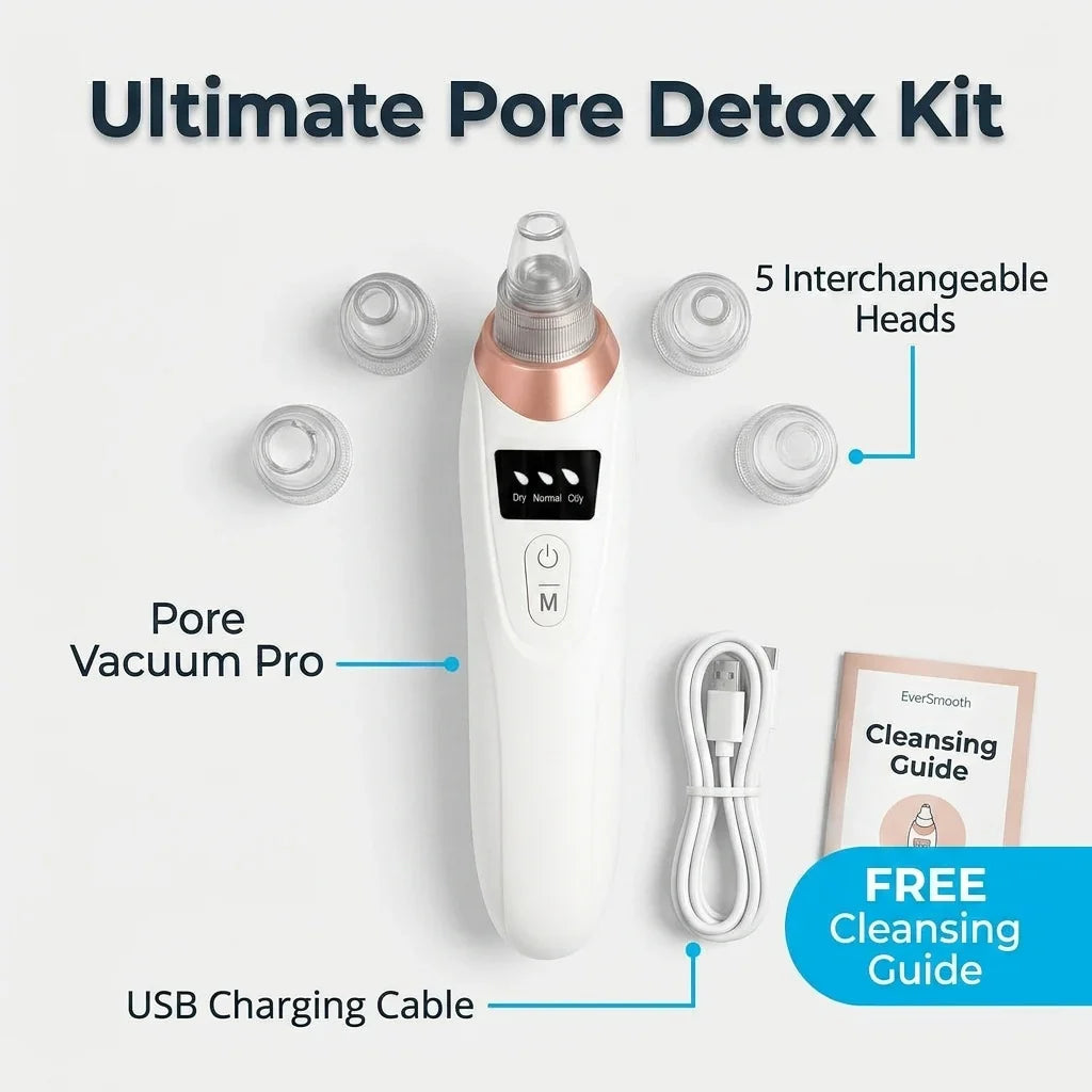 PoreLuxe™ Mitesser-Porensauger – Für sichtbar reinere & glattere Haut