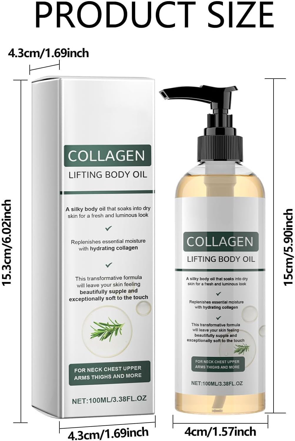 CollaLift™ Kollagen-Hautpflegeöl – Für Straffer & Strahlender Aussehende Haut