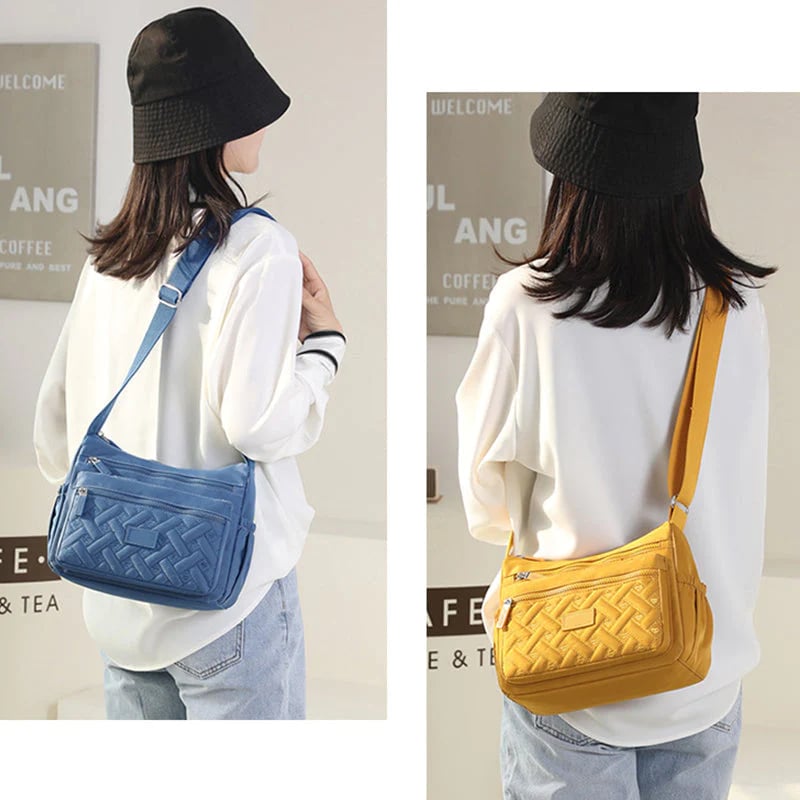 Klyvora™ Schulter-Umhängetasche – Elegante Crossbody-Tasche mit viel Stauraum für Alltag & Reisen
