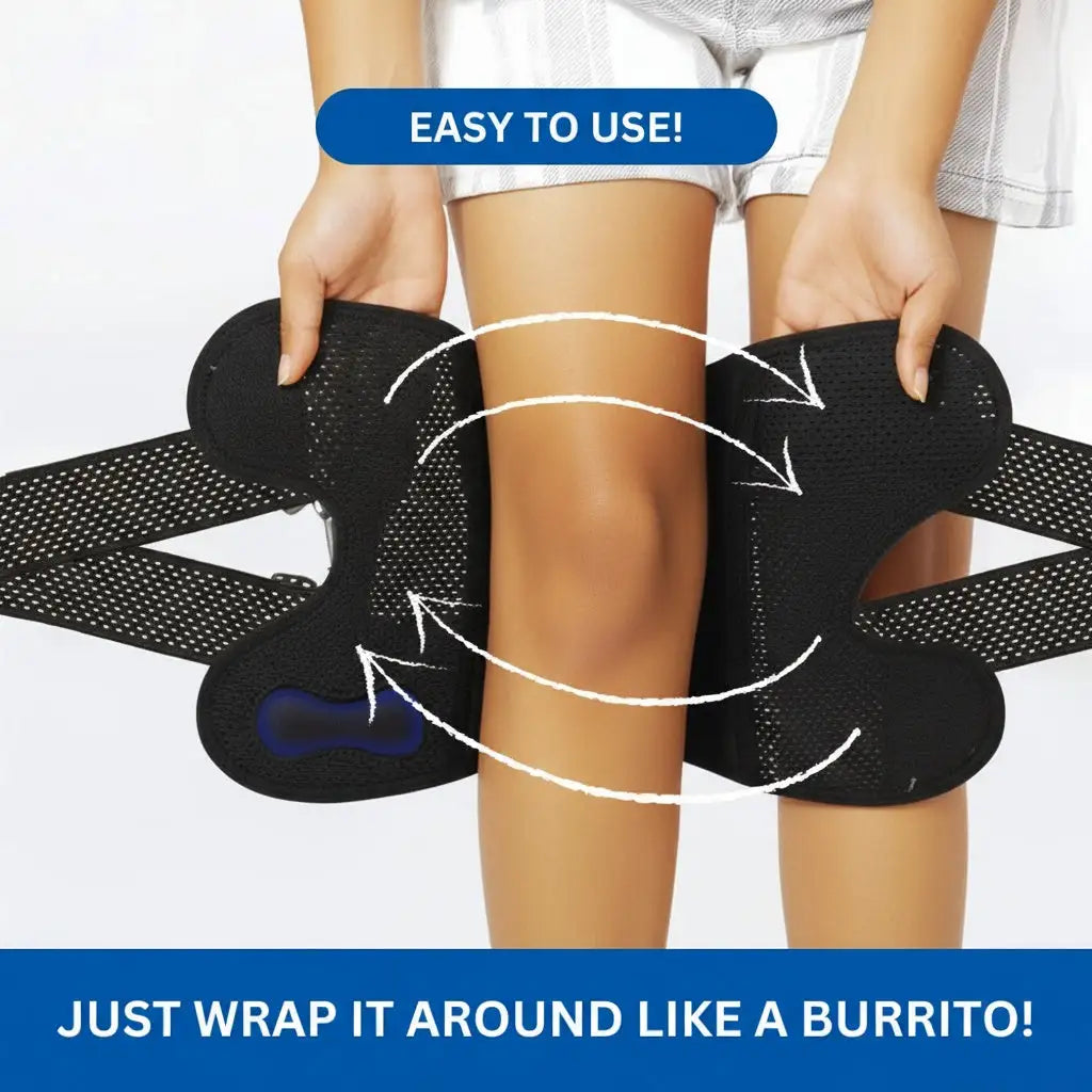 Kinetra™ 360° Kniebandage – Stabilität, Schmerzlinderung & Unterstützung bei jeder Bewegung
