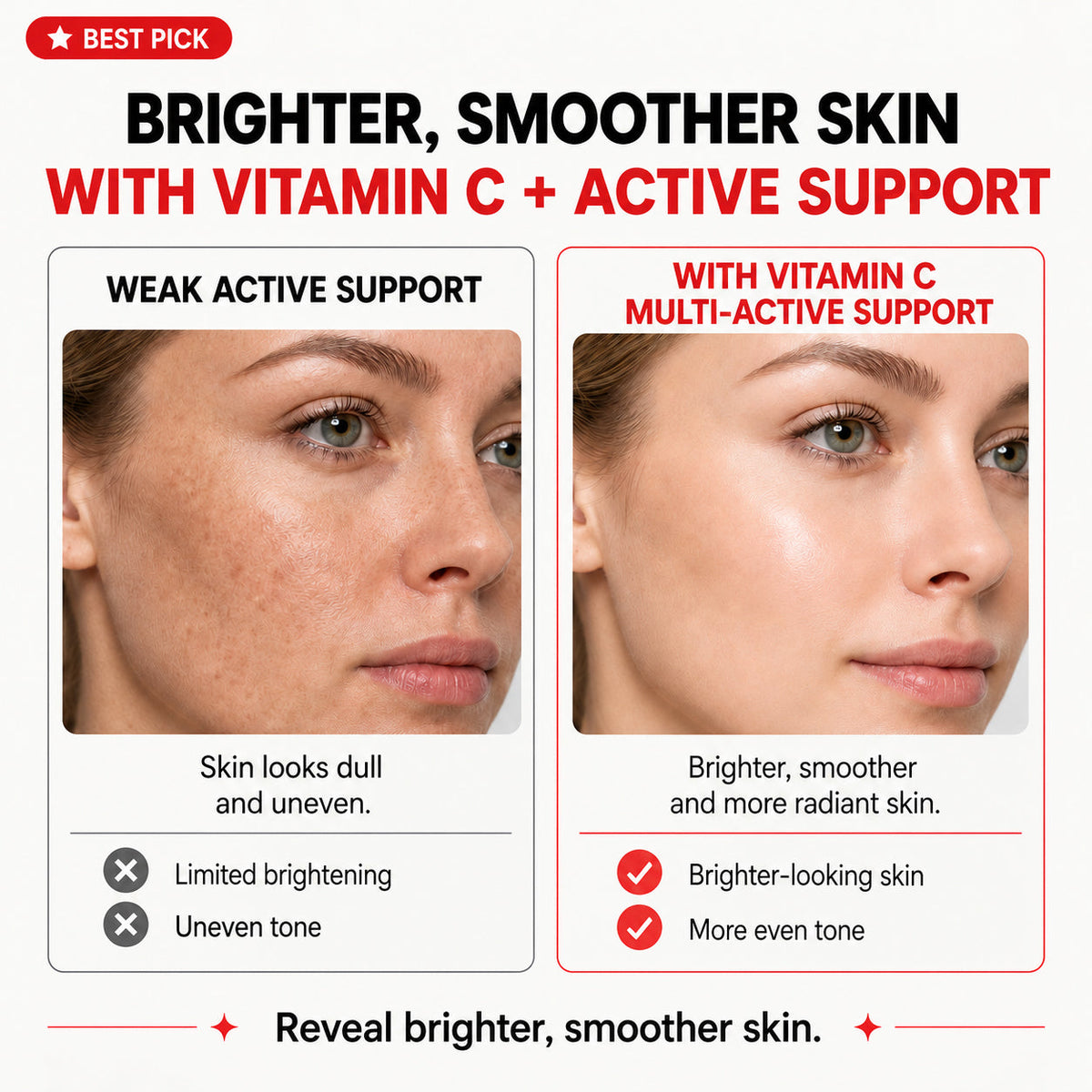 CielaDuo™ Vitamin-C-Duo-Creme – Tages- & Nachtpflege für strahlendere, ebenmäßigere Haut