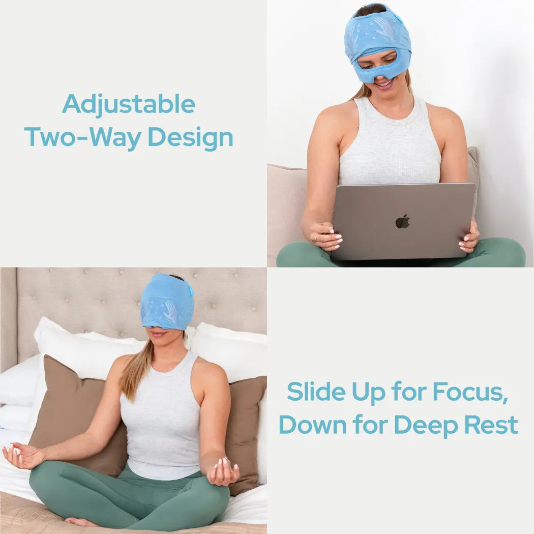 FrostEase™ Kühlende Migräne- & Entspannungskappe – Wohltuende Kühlung & Komfort in Minuten