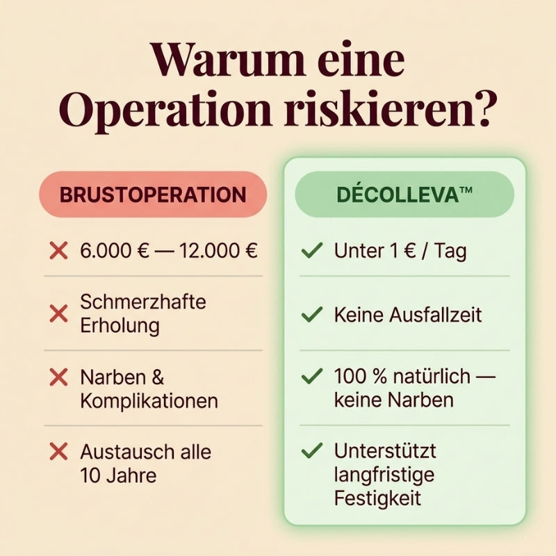 Décolleva™ | Bis zu 2 cm mehr Brust-Fülle — in nur 7 Tagen
