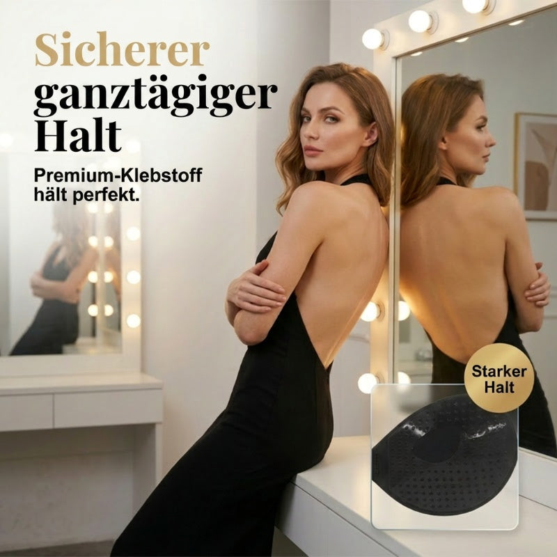 💗2 zum Preis von 1 – 2 Paar | 🎁Selbstklebende, unsichtbare BHs mit Raffungen