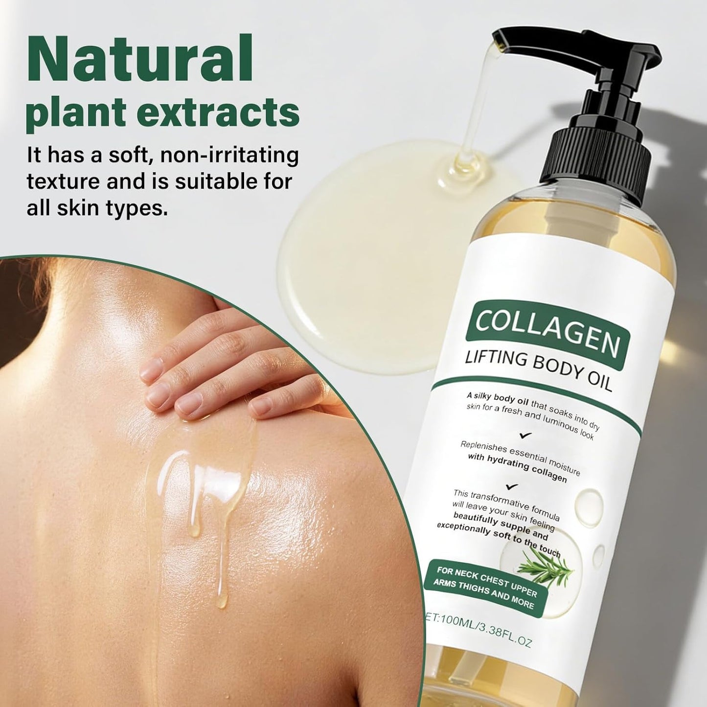 CollaLift™ Kollagen-Hautpflegeöl – Für Straffer & Strahlender Aussehende Haut