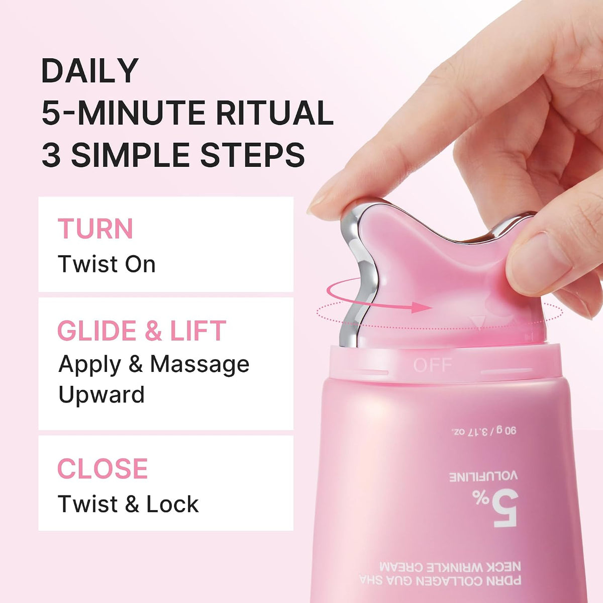 JawSculpt™ PDRN Gua-Sha Halscreme – Für glatter wirkende Haut & definiertere Jawline