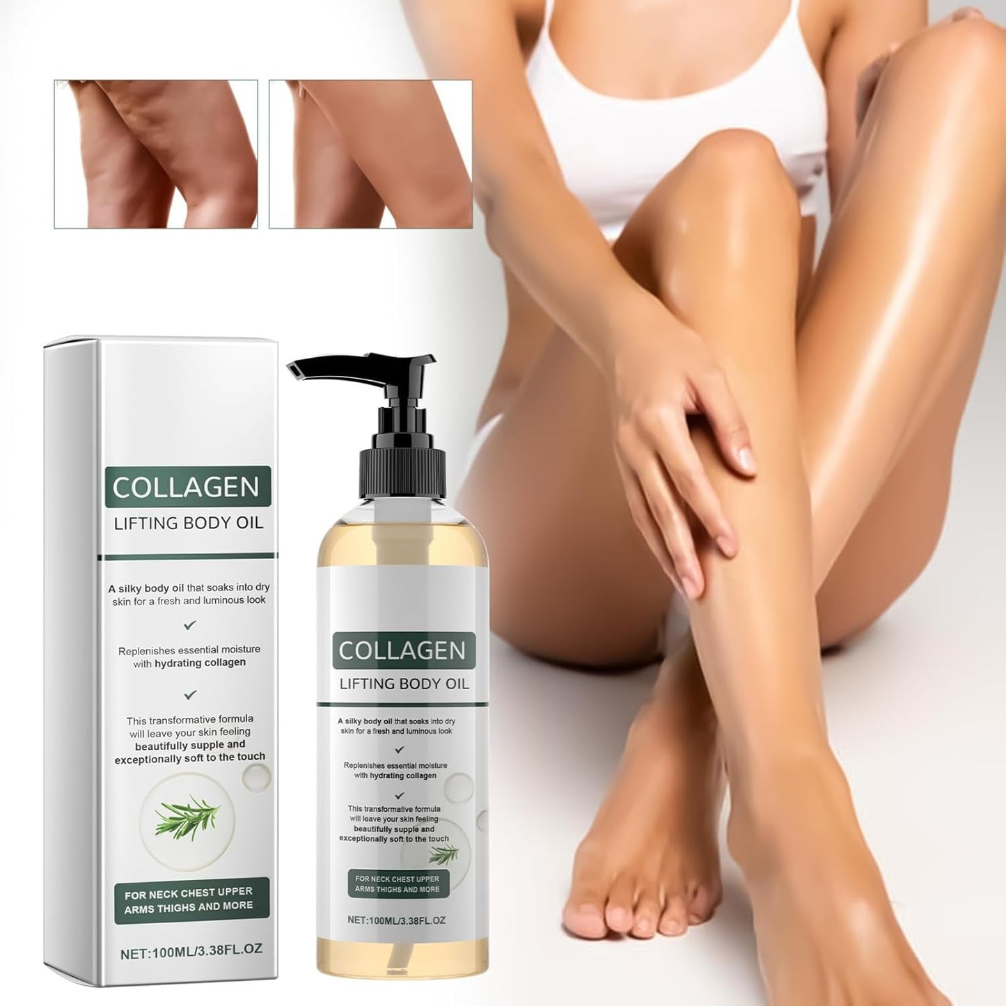 CollaLift™ Kollagen-Hautpflegeöl – Für Straffer & Strahlender Aussehende Haut