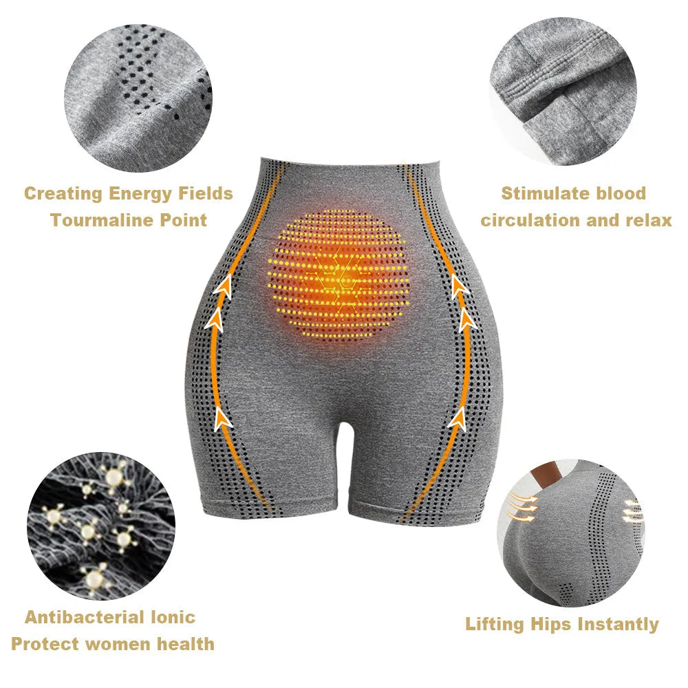 CurveViva™ Micro-Vibrations-Massage Ice-Silk Shaping Shorts – Körperformung, Fettverbrennung & Entgiftung