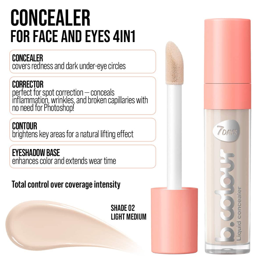7DAYS™ | 4-in-1 Face & Eye Concealer