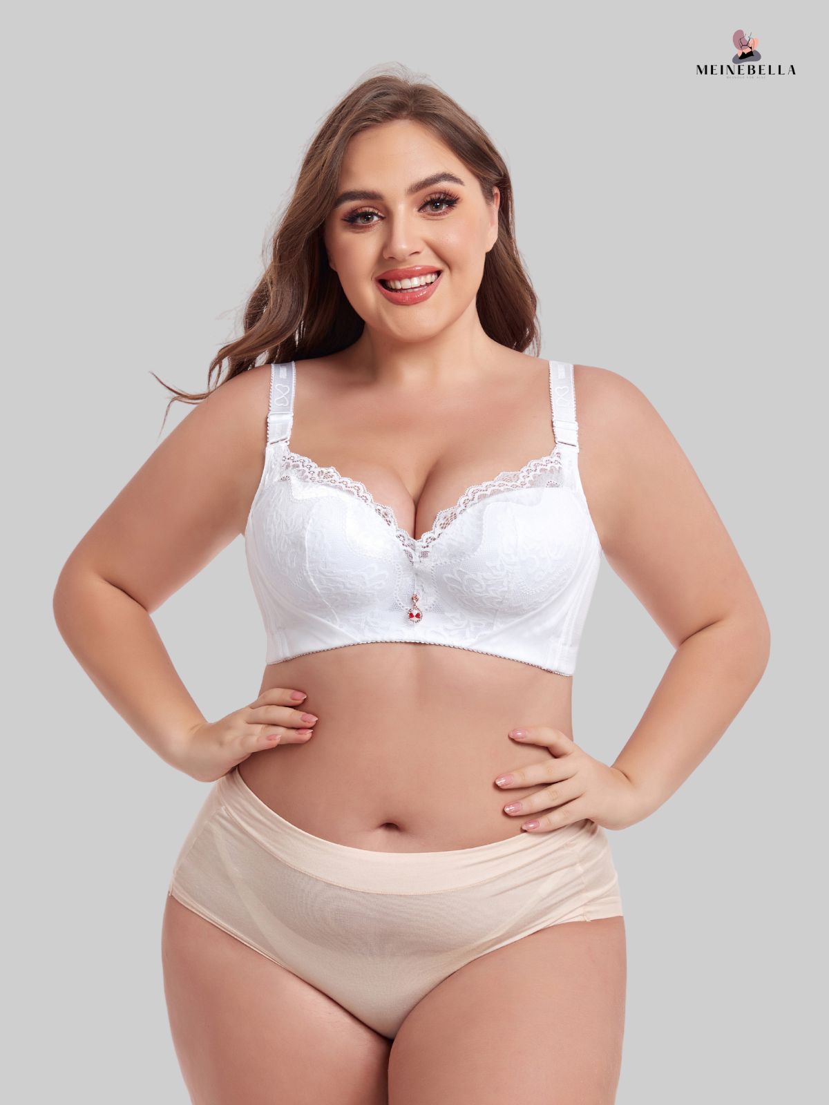 Meinebella™ | Push-Up BH mit Spitze