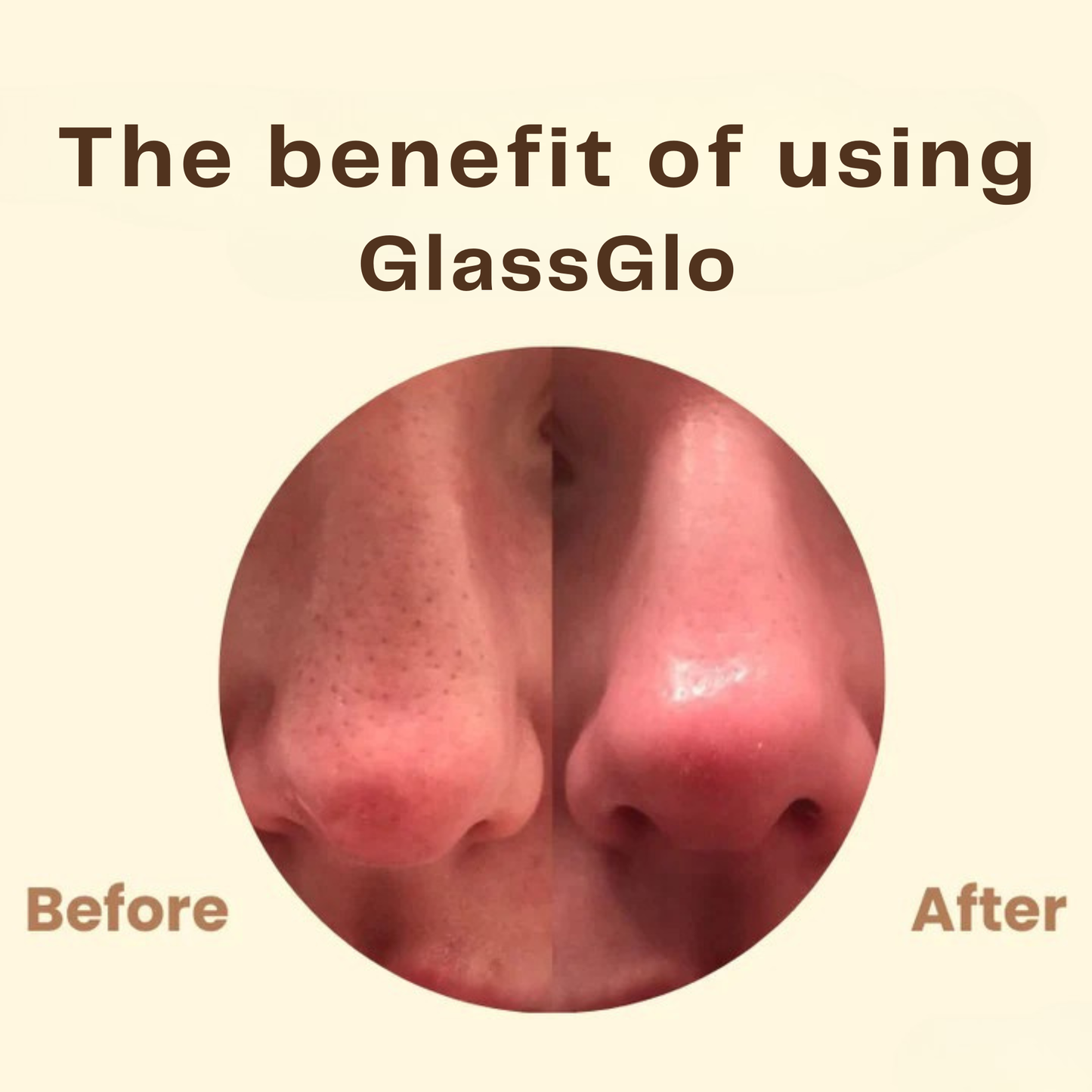 GlassGlo™ - Tiefenreinigende Peel-Off-Maske
