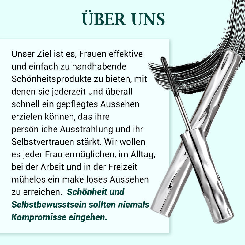 ⏳Limitiertes 50 % Rabatt⏰Wasserfeste Fiber Mascara für natürliches Volumen💦