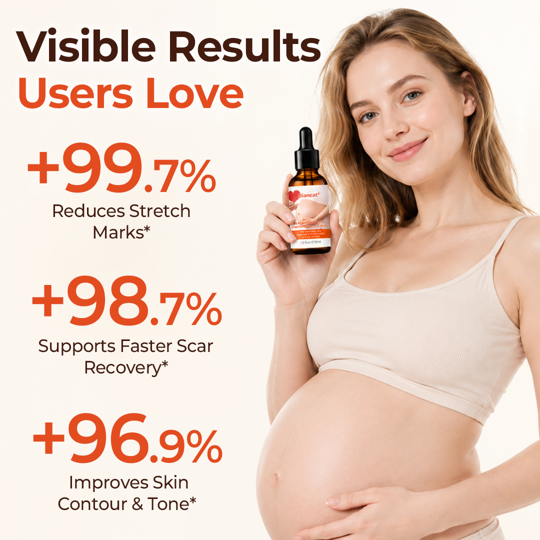 DermaSilk™ Stretch Mark & Scar Oil – Natürlich pflegen, glätten & das Erscheinungsbild von Dehnungsstreifen reduzieren