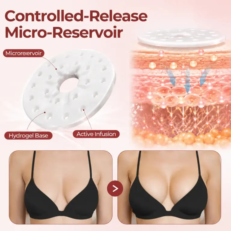 1+1 GRATIS | FemiLift™ Brust-Hydrogel-Patches – Für straffere & voller wirkende Kurven