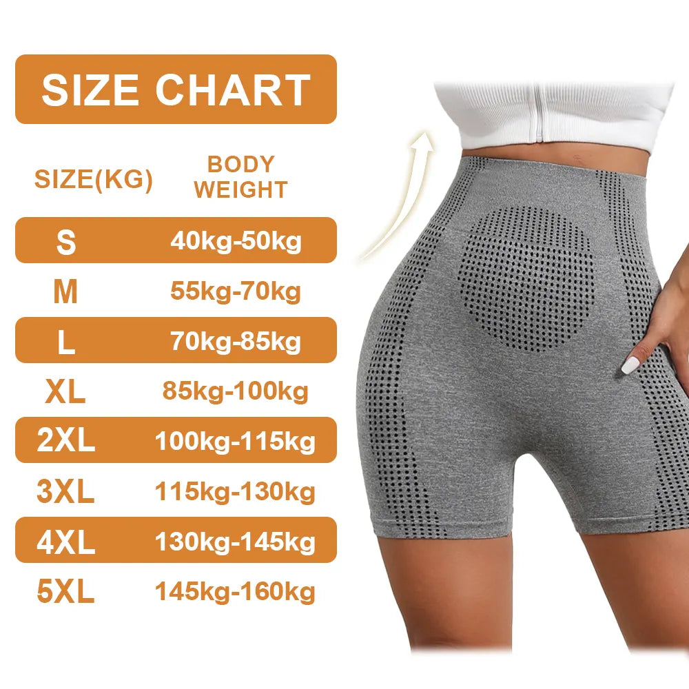 CurveViva™ Micro-Vibrations-Massage Ice-Silk Shaping Shorts – Körperformung, Fettverbrennung & Entgiftung
