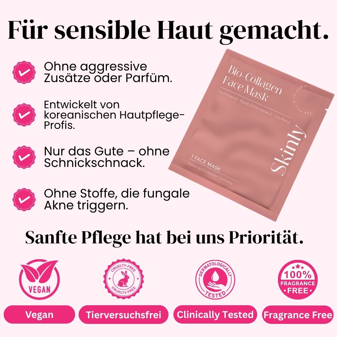 Skinly - Bio-Kollagen Maske (5 Masken)