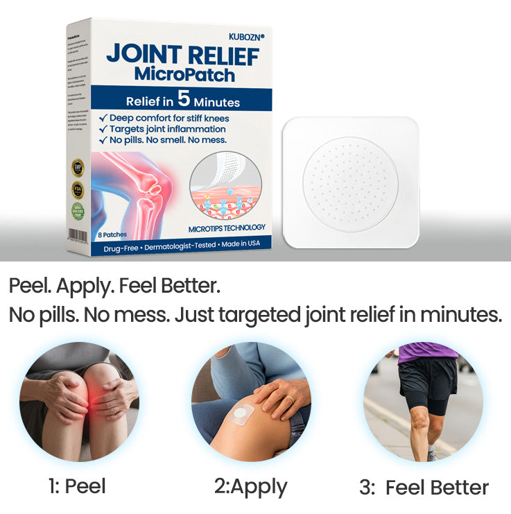 1+1 GRATIS | FlexiPatch™ Gelenk-Komfortpflaster – Für Mehr Beweglichkeit & Gelenkkomfort