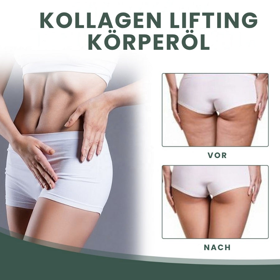 DermaLisse™ Kollagen-Lifting Körperöl – Für Glatter & Straffer Aussehende Haut