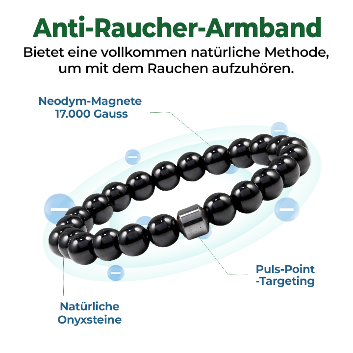 Czticle® AntiSmoke Magnetisches Armband